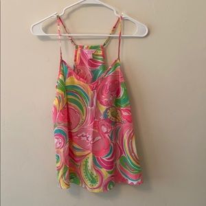 Lily Pulitzer patterned tank top